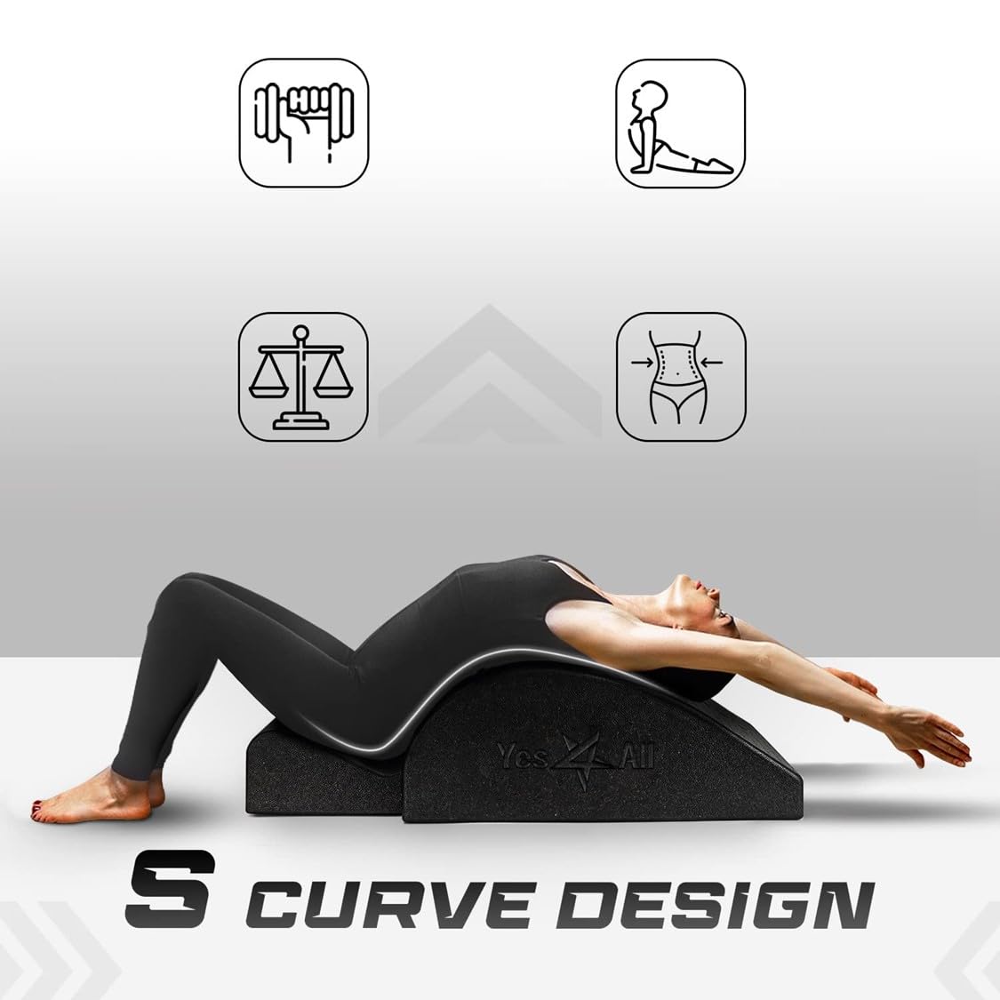 Amazon.co.jp: イエスフォーオール(Yes4All) 折りたたみ式ピラティス